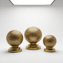 Moroccan Brass Lamp, Round Table Lamp, Bohemian Geometric Decor, Bedside Light, Table Centerpiece yahya karroum